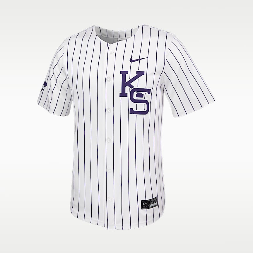 希少 NIKE DRI-FIT ベースボール ゲームシャツ カンザス カレッジ Kansas State Big Kids' Nike Dri-FIT College Limited Baseball